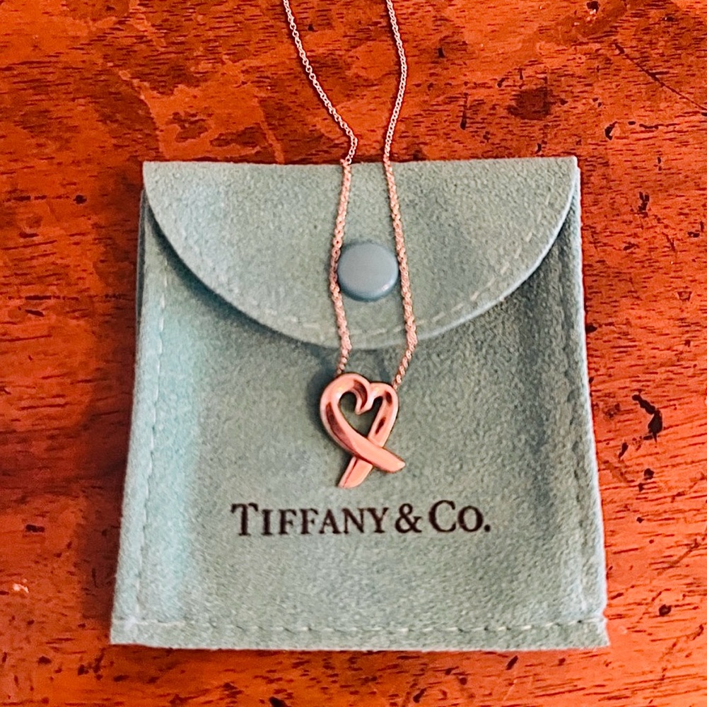 Tiffany & Co. Authentic Vintage Paloma Picasso Heart Pendant Sterling Silver!